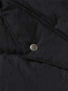 Holubar - Crinkle M138 Quilted Cotton-Blend Shell Hooded Down Jacket - Black