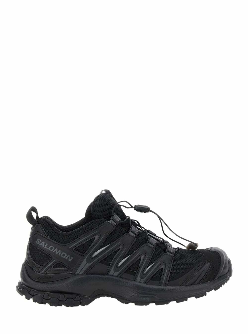 Salomon xa Pro 3d Black Sneakers With Logo Patch On The Side And Panelled Design In Tech Fabric Unisex