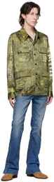 AMIRI Green Graphic Jacket