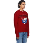 Off-White Red Pascal Medicine Sweater