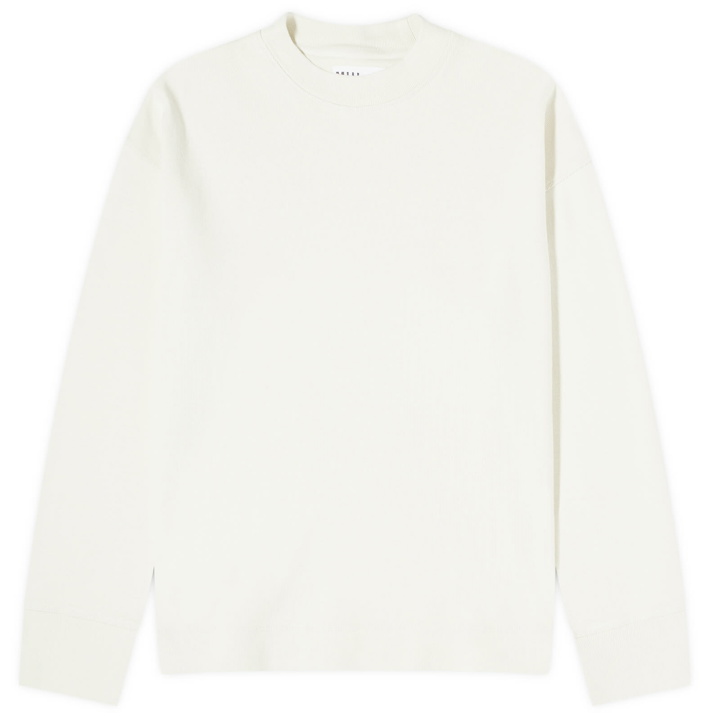 Photo: MHL by Margaret Howell Men's Thermal Crew Sweat in Off White