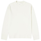 MHL by Margaret Howell Men's Thermal Crew Sweat in Off White