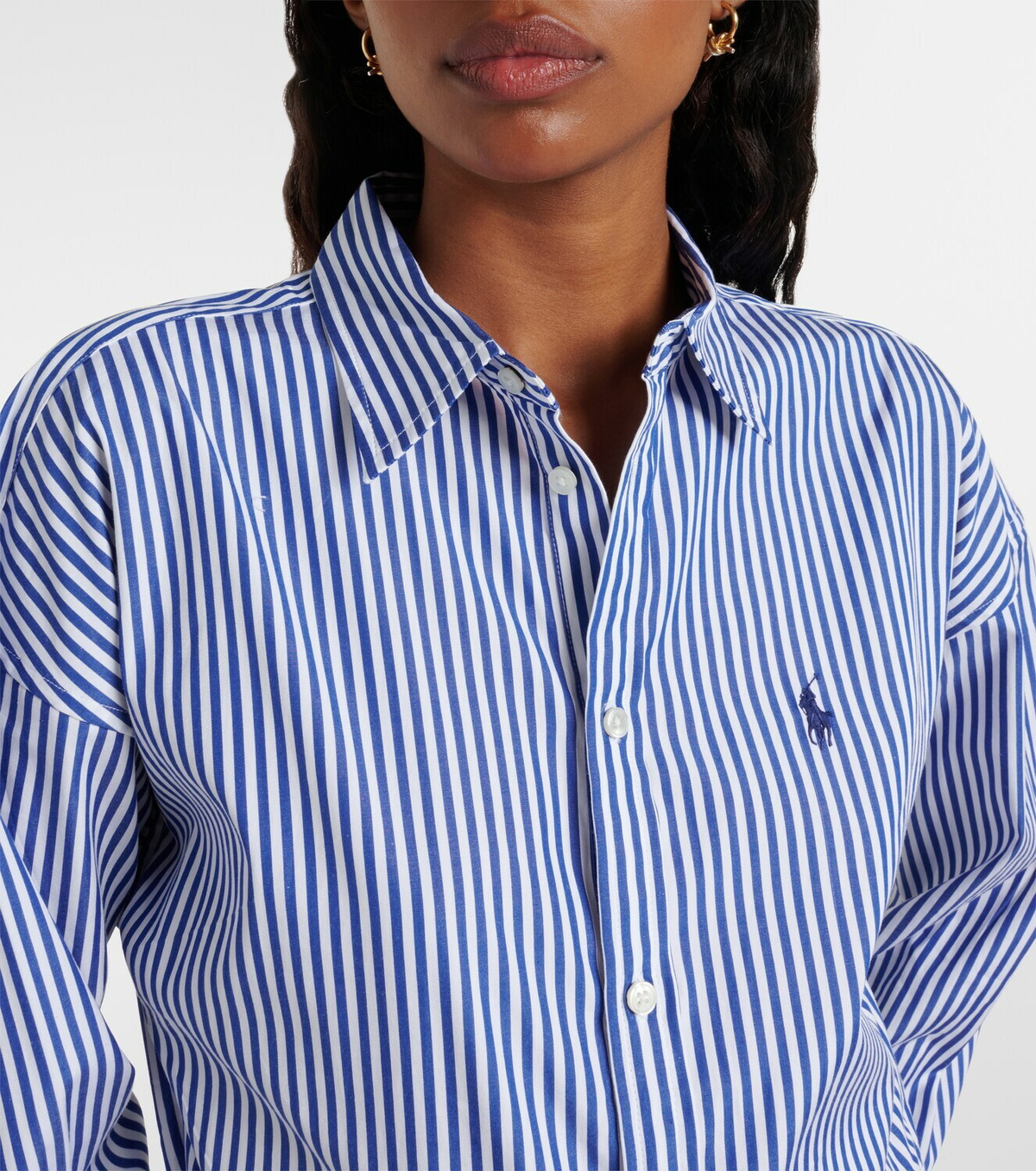 Polo Ralph Lauren Striped cotton shirt dress