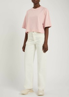 Canada Goose Addison Cropped Cotton T-shirt Rose
