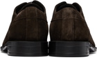 BOSS Brown Suede Derbys