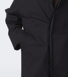 Studio Nicholson Revere leather-trimmed cotton-blend trench coat