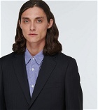 Comme des Garcons Homme Deux - Pinstripe wool and mohair blazer