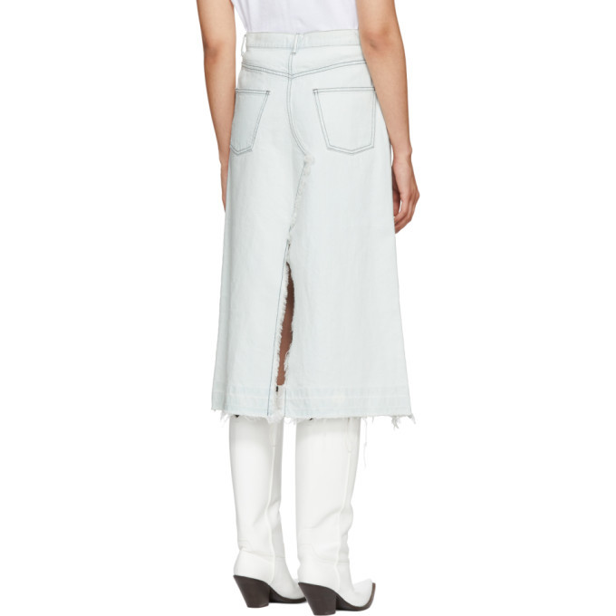 Wheir Bobson Blue Denim Remake Skirt