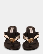 Steve Madden Pod Heels in Zebra