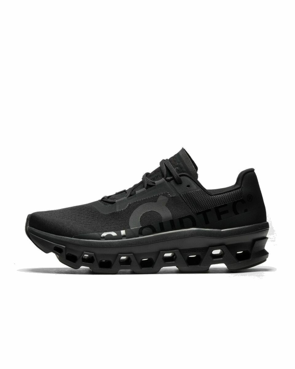 Photo: On Cloudmonster Black - Mens - Lowtop/Performance & Sports