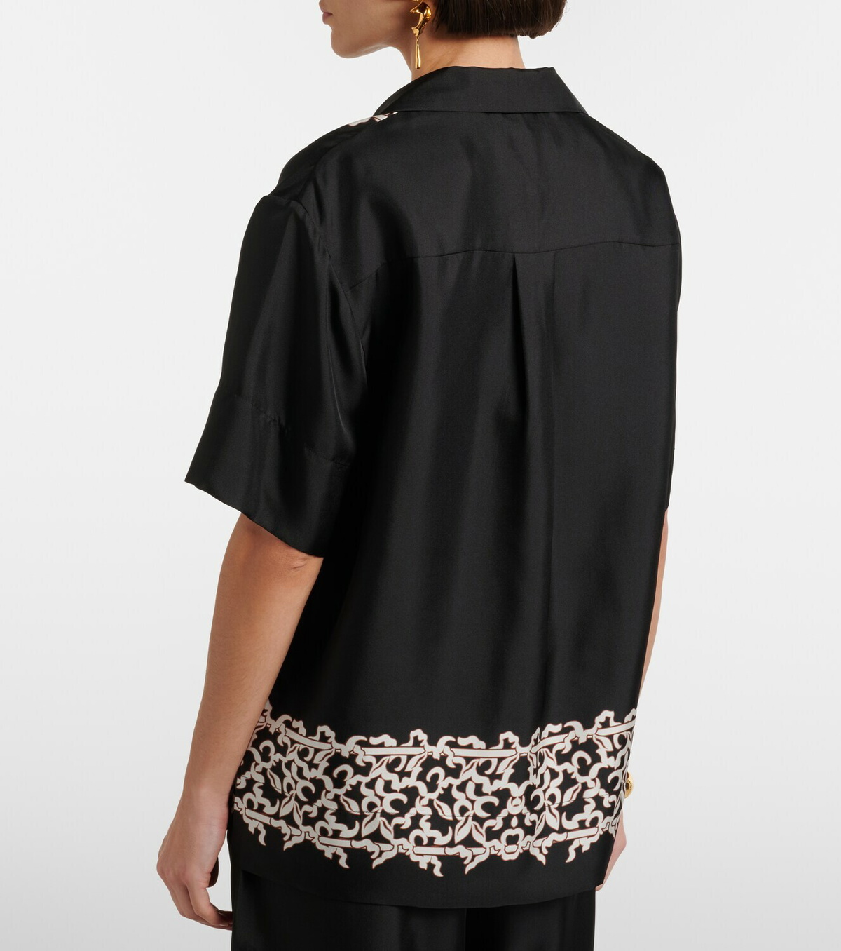 Rebecca Vallance Sundia silk shirt