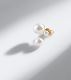 Sophie Bille Brahe Lou Perle 14kt gold single earring with freshwater pearls