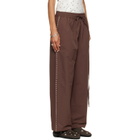 RESCHA SSENSE Exclusive Brown Tracking Pants