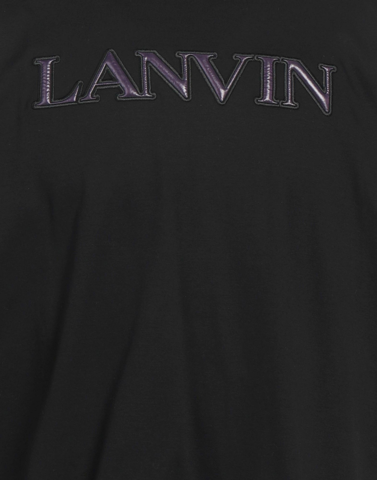Lanvin Mens T-shirt in Black