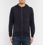 John Smedley - Reservoir Merino Wool Zip-Up Hoodie - Blue