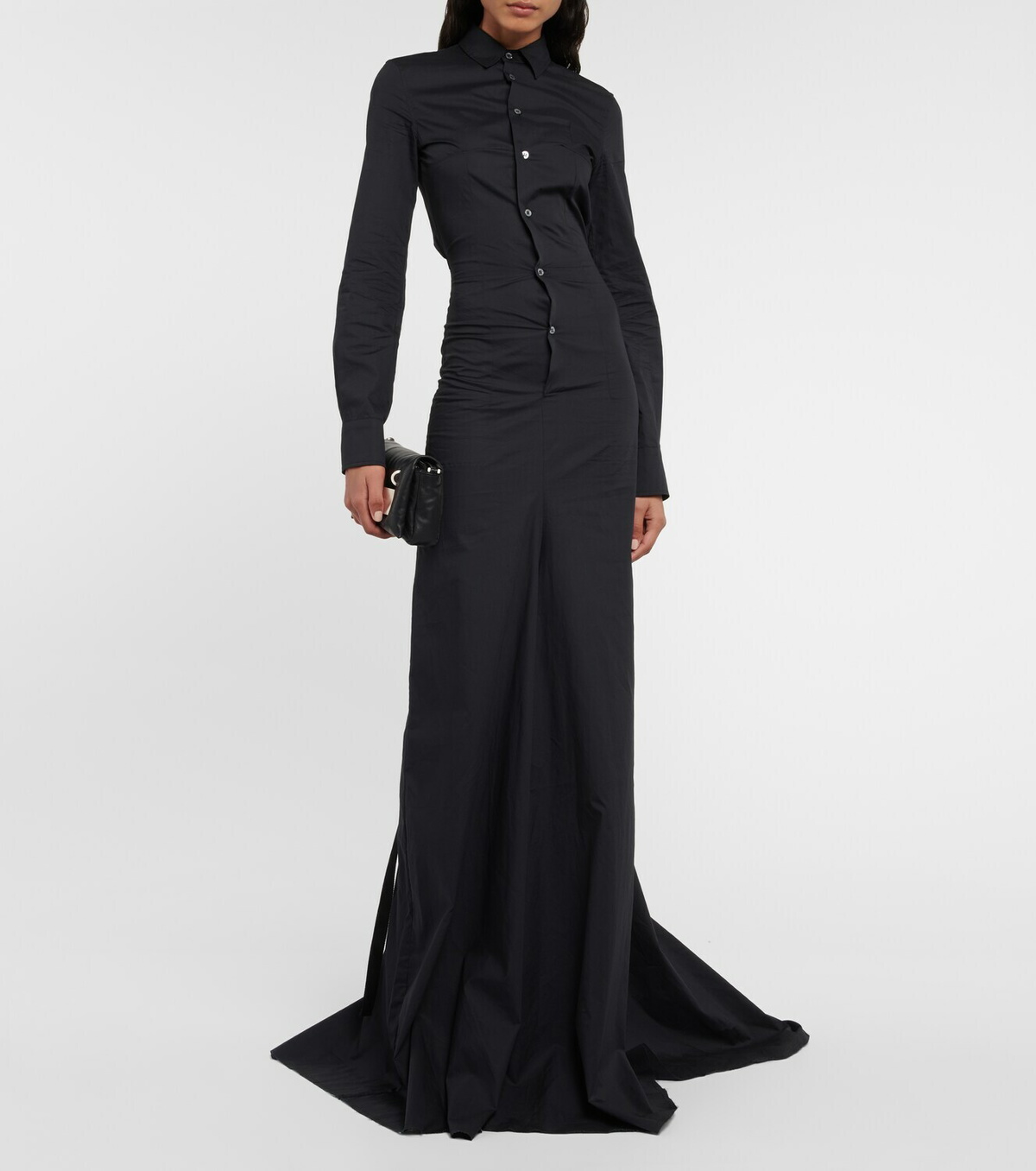ann demeulemeester shirt dress ANN DEMEULEMEESTER