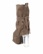 Rick Owens Womens Boot Khaki