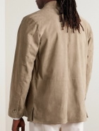 Saman Amel - Suede Jacket - Brown