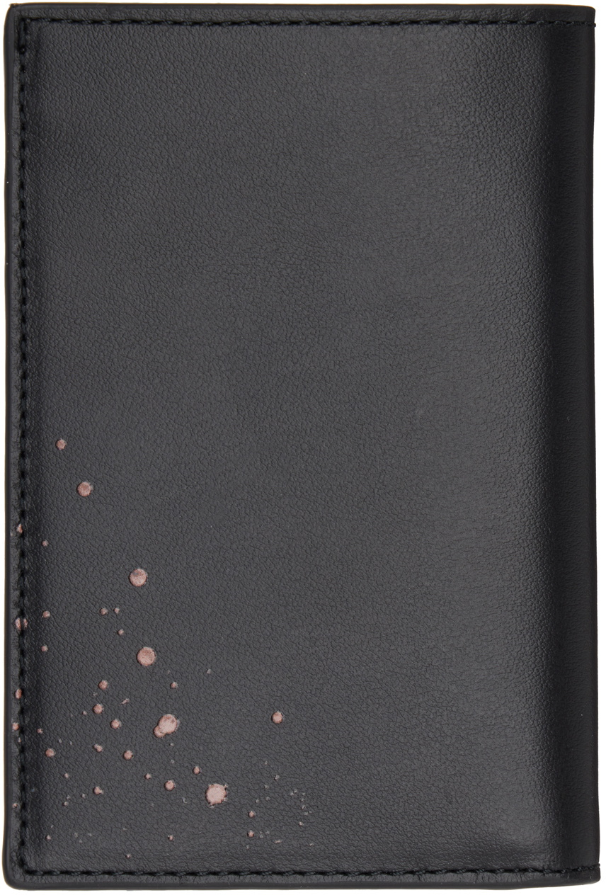 Paul Smith Black Paint Splatter Wallet Paul Smith