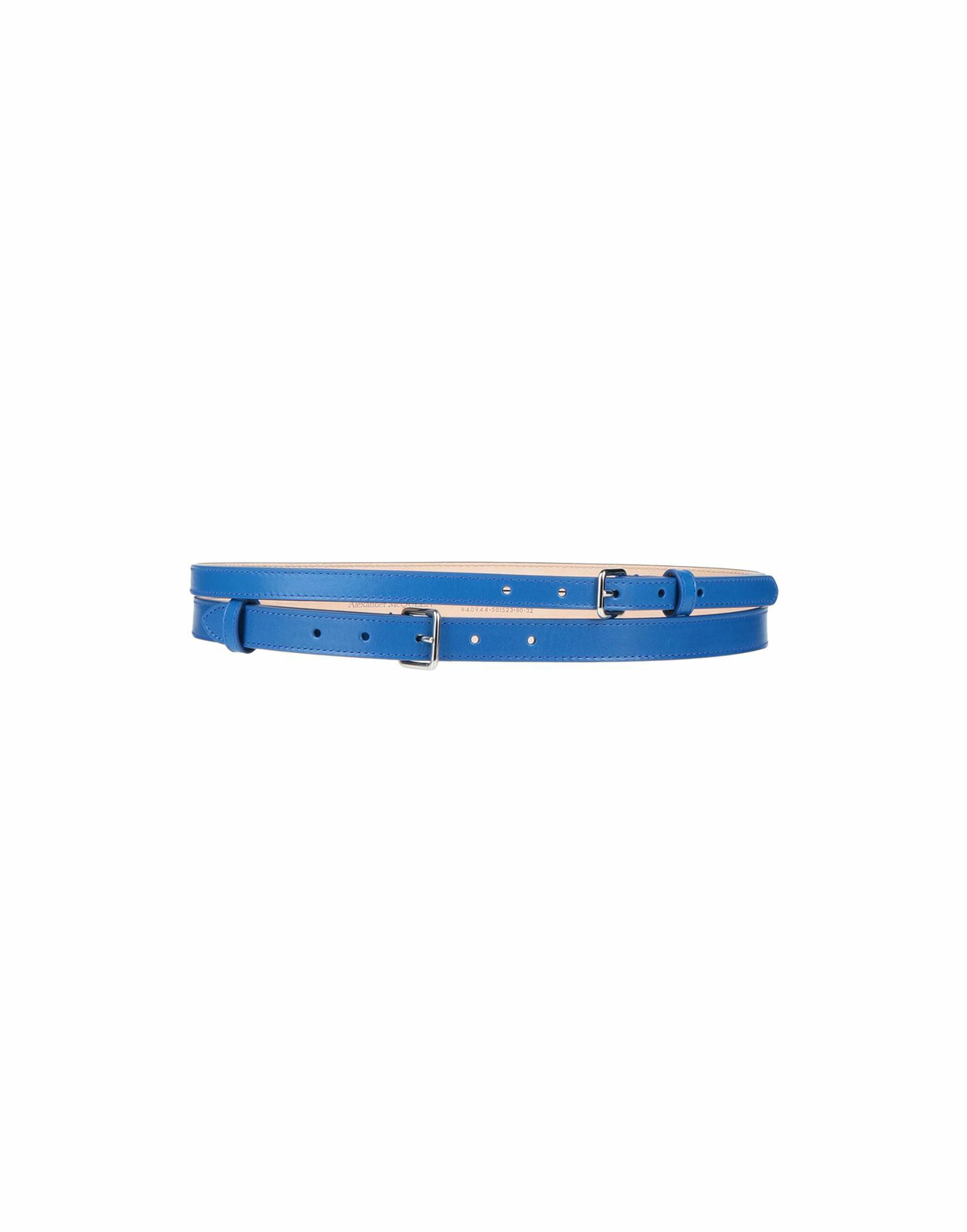 Mcqueen Womens Belt Bright in Blue