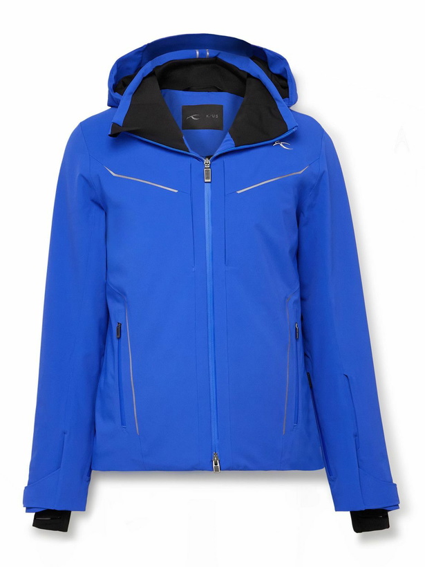 Photo: Kjus - Formula Padded Hooded Ski Jacket - Blue