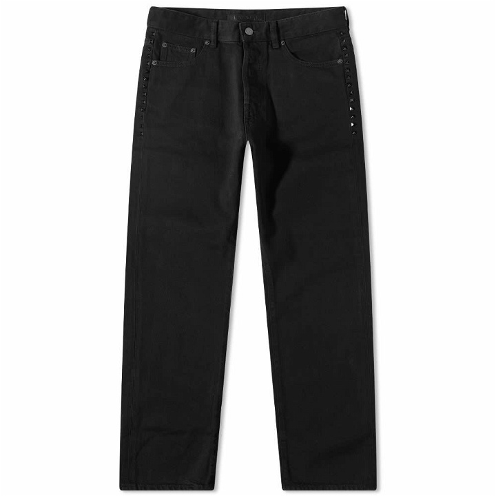 Photo: Valentino Men's 5 Pocket Jean in Black