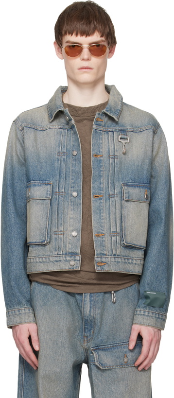 Photo: Reese Cooper Blue Washed Trucker Denim Jacket