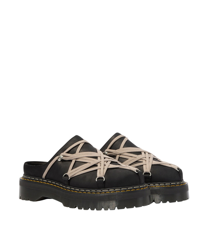 Photo: Rick Owens x Dr. Martens Quad leather mules