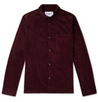 NN07 - Basso 1427 Cotton-Corduroy Overshirt - Burgundy