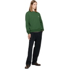 A.P.C. Green Standard 'Rue Madame' Sweatshirt