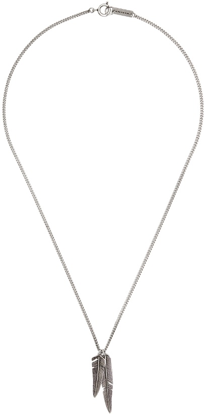 Photo: Isabel Marant Silver Engraved Necklace