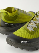 Satisfy - TheROCKER™ Rubber-Trimmed Rippy™ 66 Trail Running Sneakers - Green