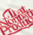 nonnative - Team Logo-Print Cotton-Jersey T-Shirt - Neutrals