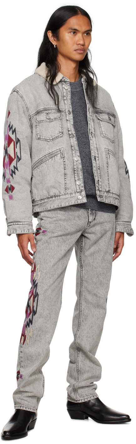 Isabel Marant Gray Barry Sweater Isabel Marant