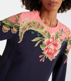 Etro Floral shift dress