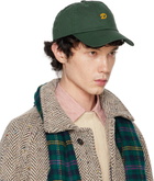 Drake's Green Chainstitch 'D' Baseball Cap