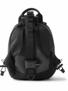 Givenchy - G-Trail Small Suede-Trimmed Full-Grain Leather and Ripstop Backpack