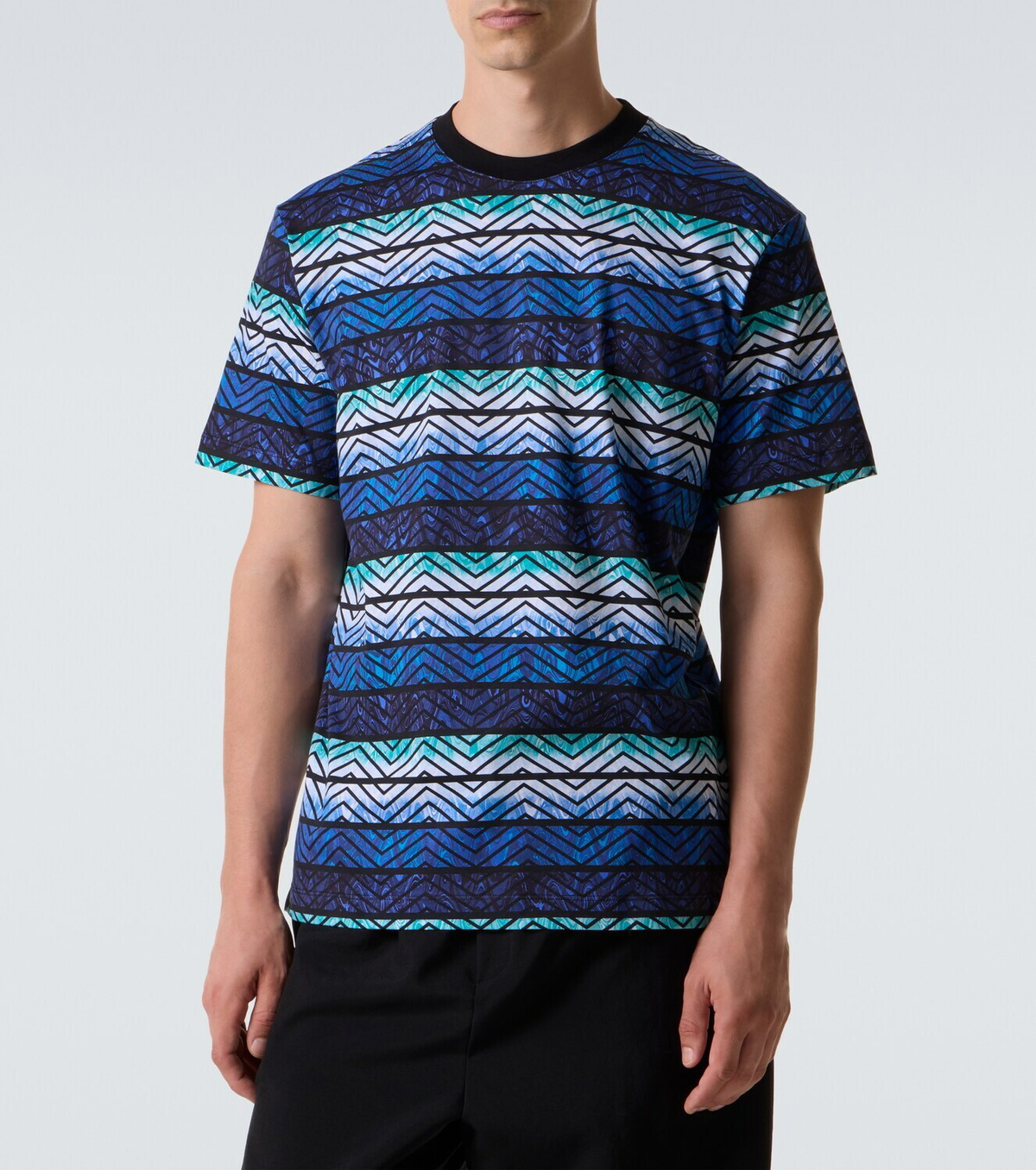 Missoni Zig Zag cotton jersey T-shirt