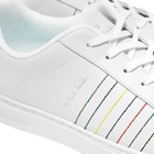 Paul Smith Men's Contrast Stripe Rex Sneakers in White/Multi