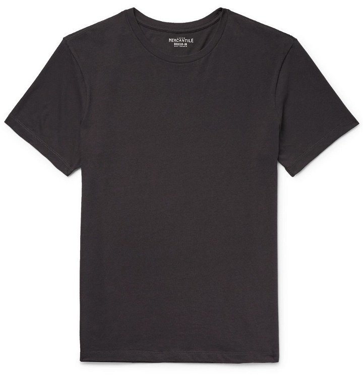 Photo: J.Crew - Mercantile Slim-Fit Cotton-Jersey T-Shirt - Men - Black
