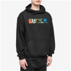 Butter Goods Men's Zorched Hoody in Black