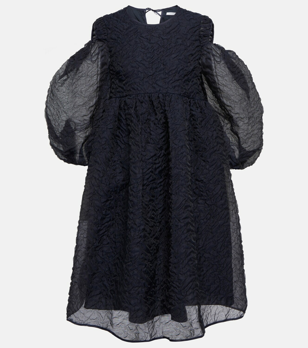 Cecilie Bahnsen - Oversized puff-sleeve midi dress