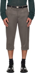 Rier Gray Knickerbocker Shorts