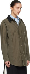 Wales Bonner Khaki Brixton Shirt Jacket