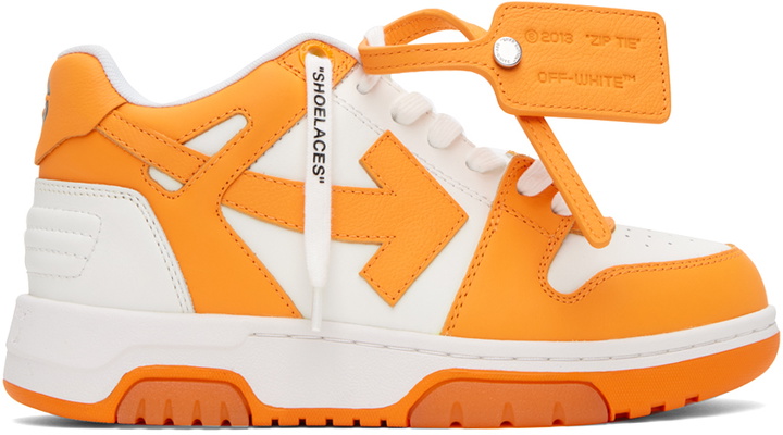 Photo: Off-White Orange Out Of Office Sneakers