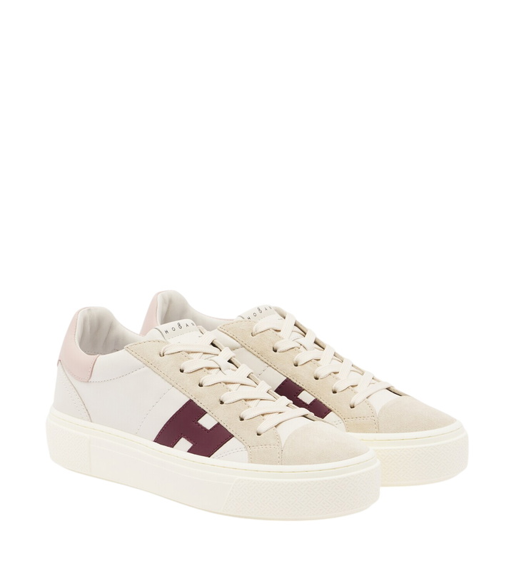 Photo: Hogan Hogan Crosswind leather sneakers