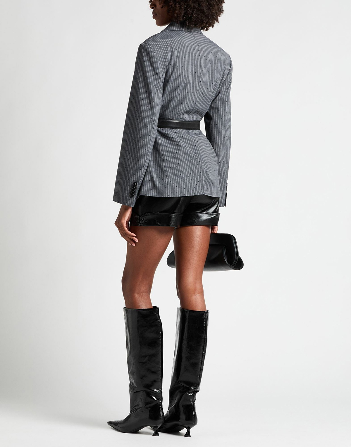 Maje Womens Blazer in Grey