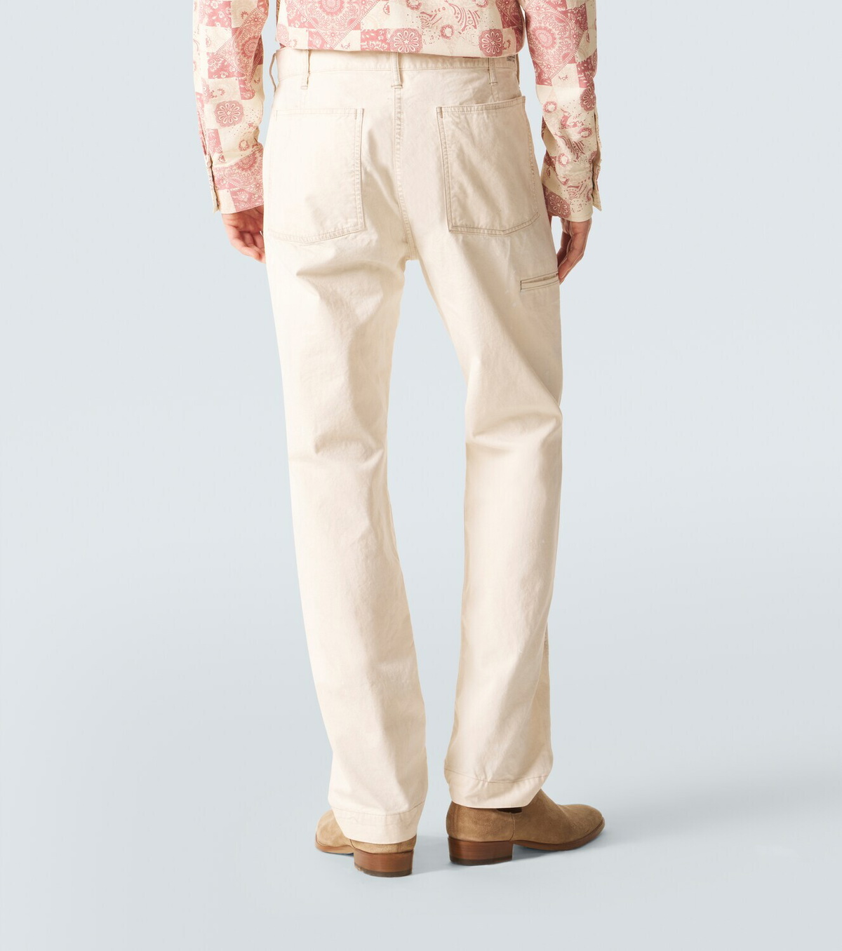 RRL Cotton canvas straight pants