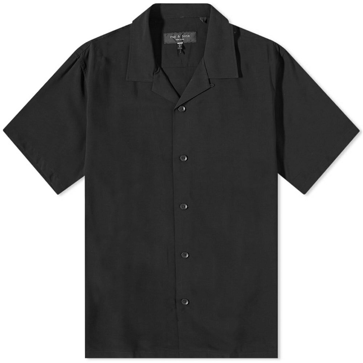 Photo: Rag & Bone Men's Avery Vacation Shirt in Black