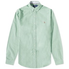 Polo Ralph Lauren Men's Button Down Oxford Shirt in College Green